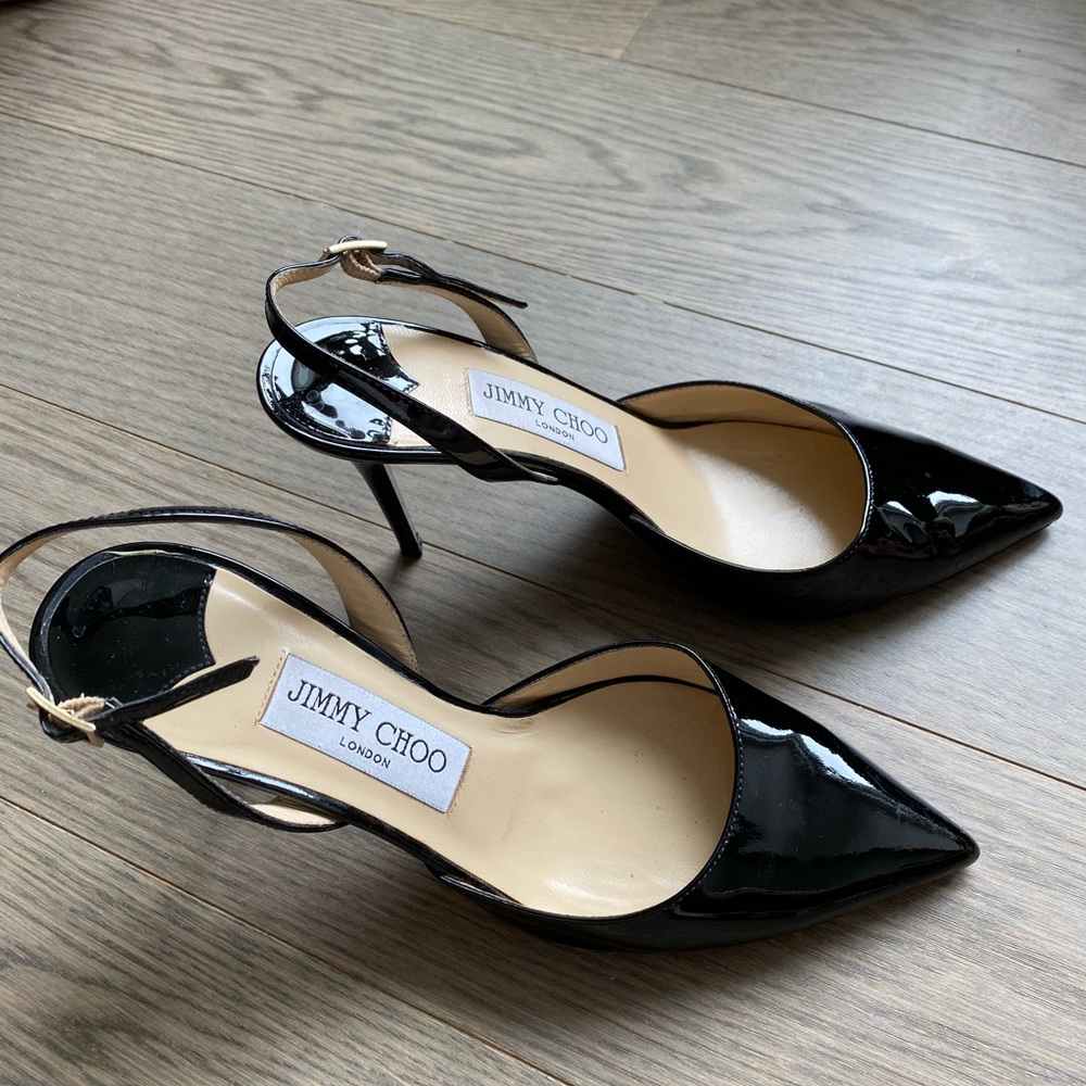 Jimmy Choo Patent Pumps 36.5